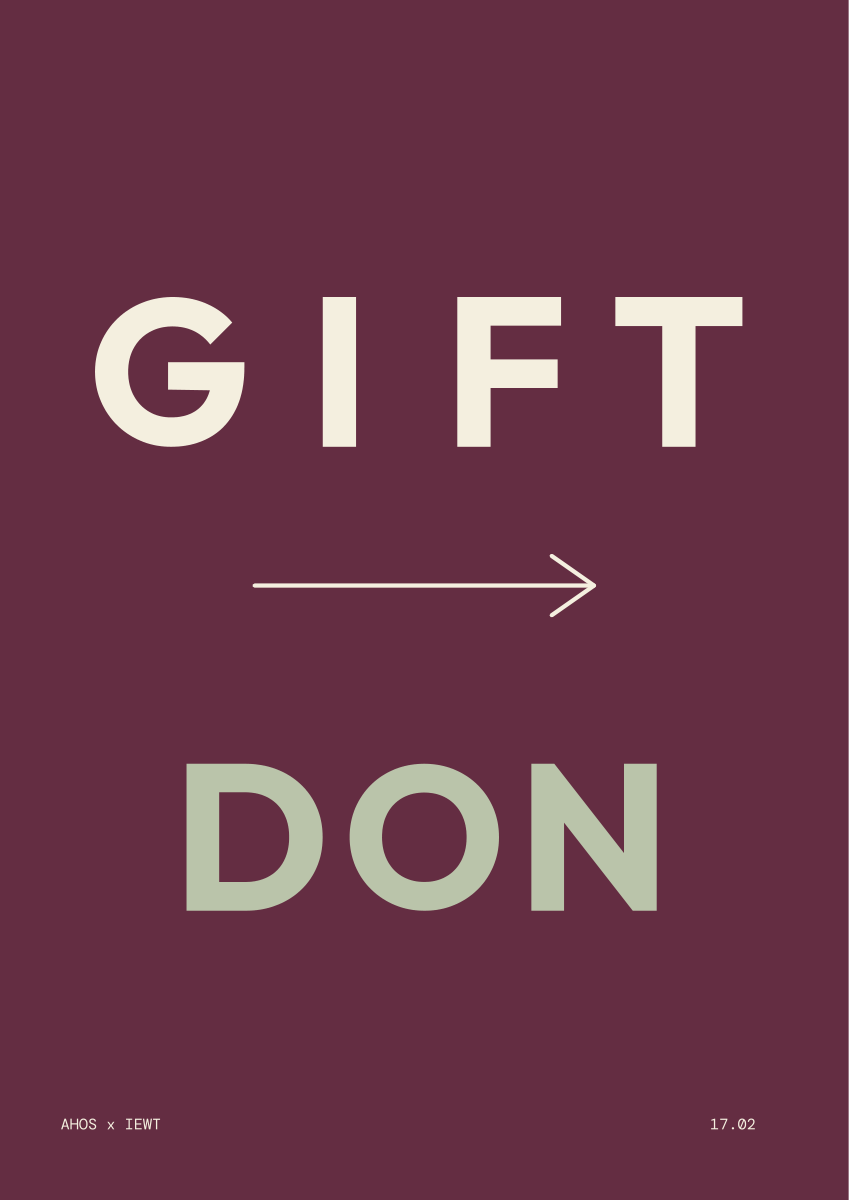 GIFT / DON — AHOS × IEWT