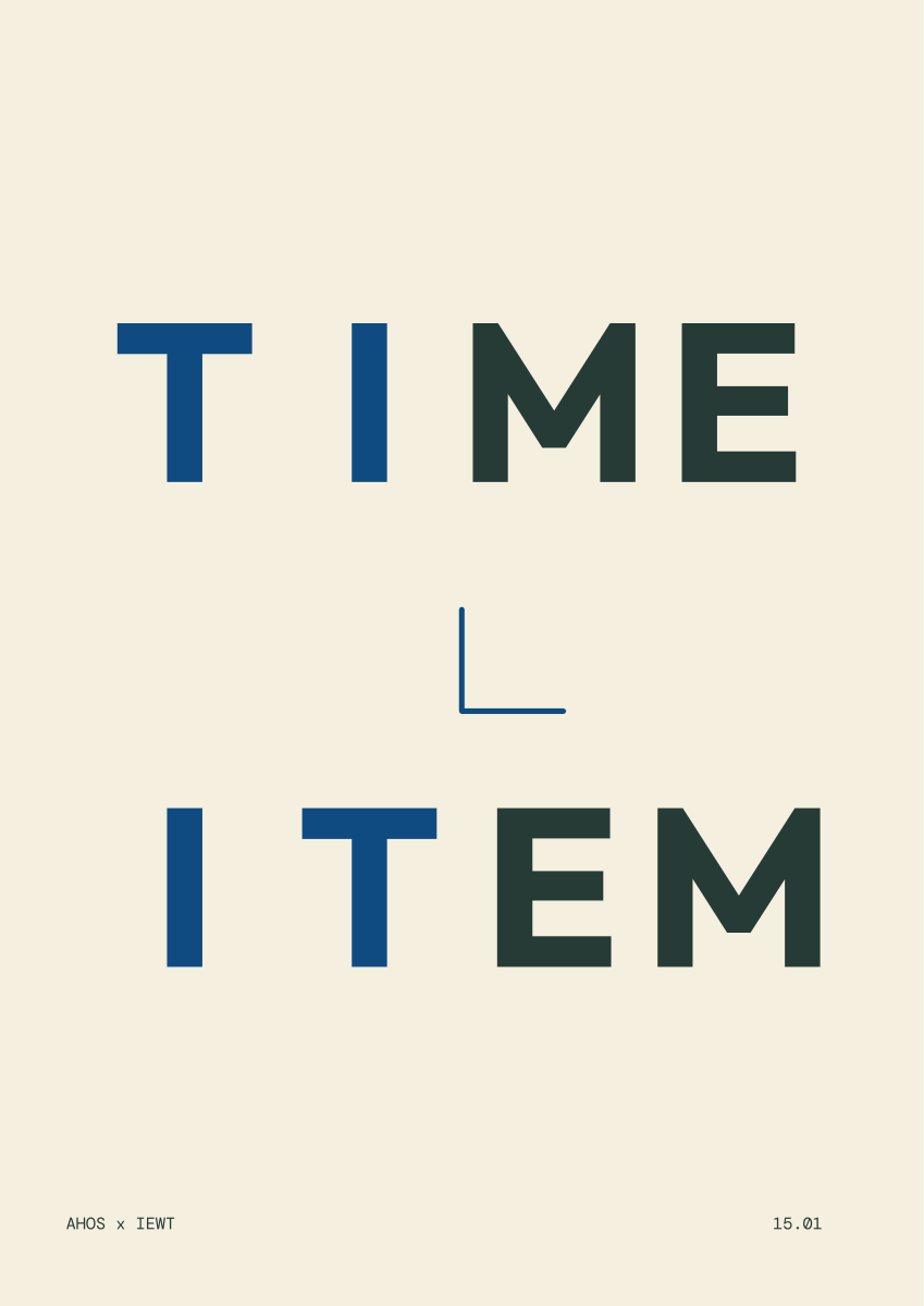 TIME / ITEM — AHOS × IEWT