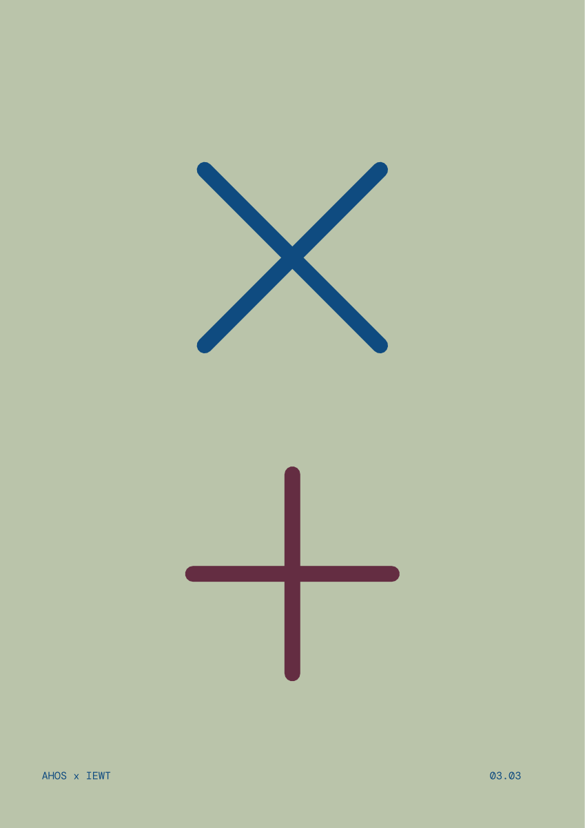 X / 十 — AHOS × IEWT