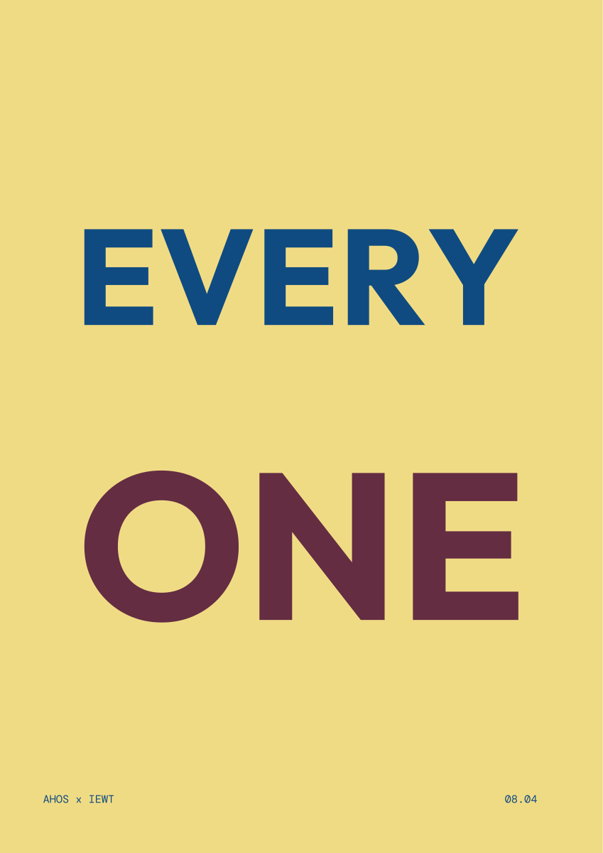 ONE in EVERYONE — AHOS × IEWT